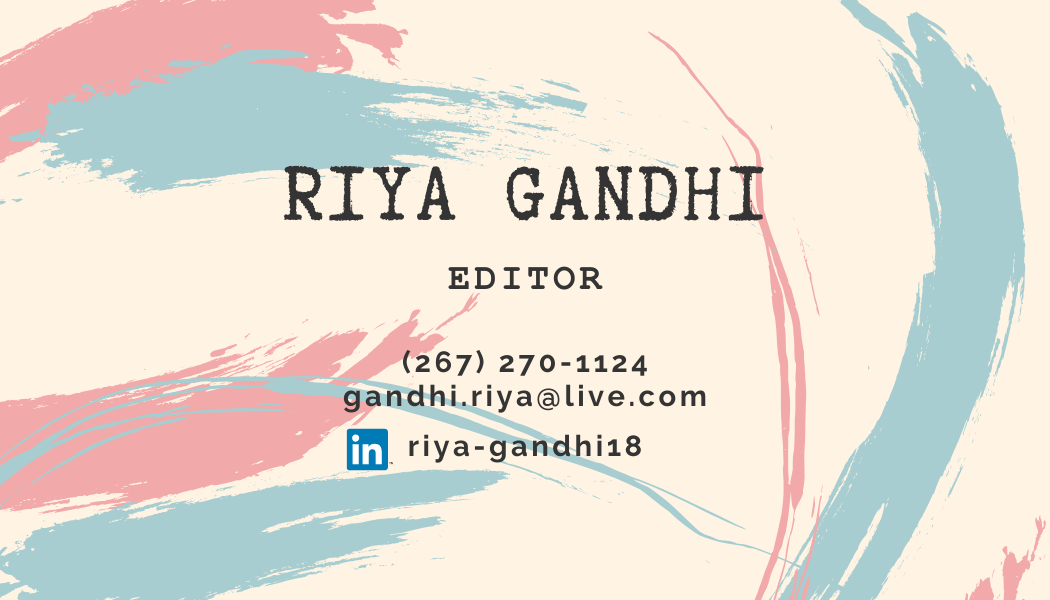Business card front