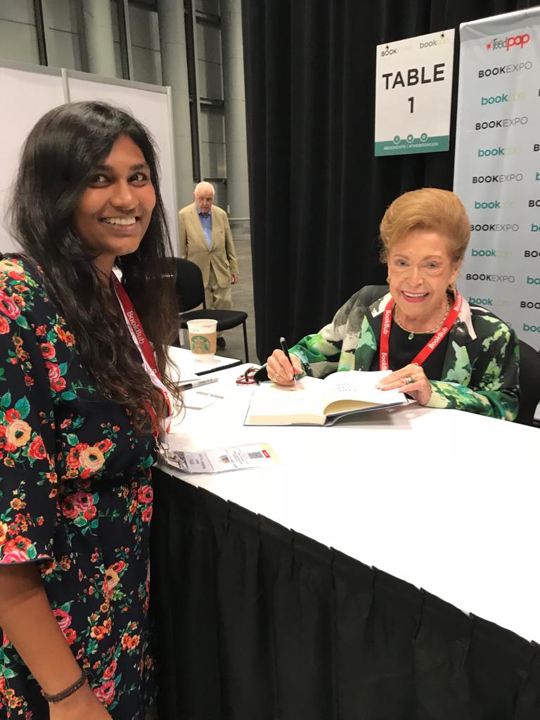 With Mary Higgins Clark