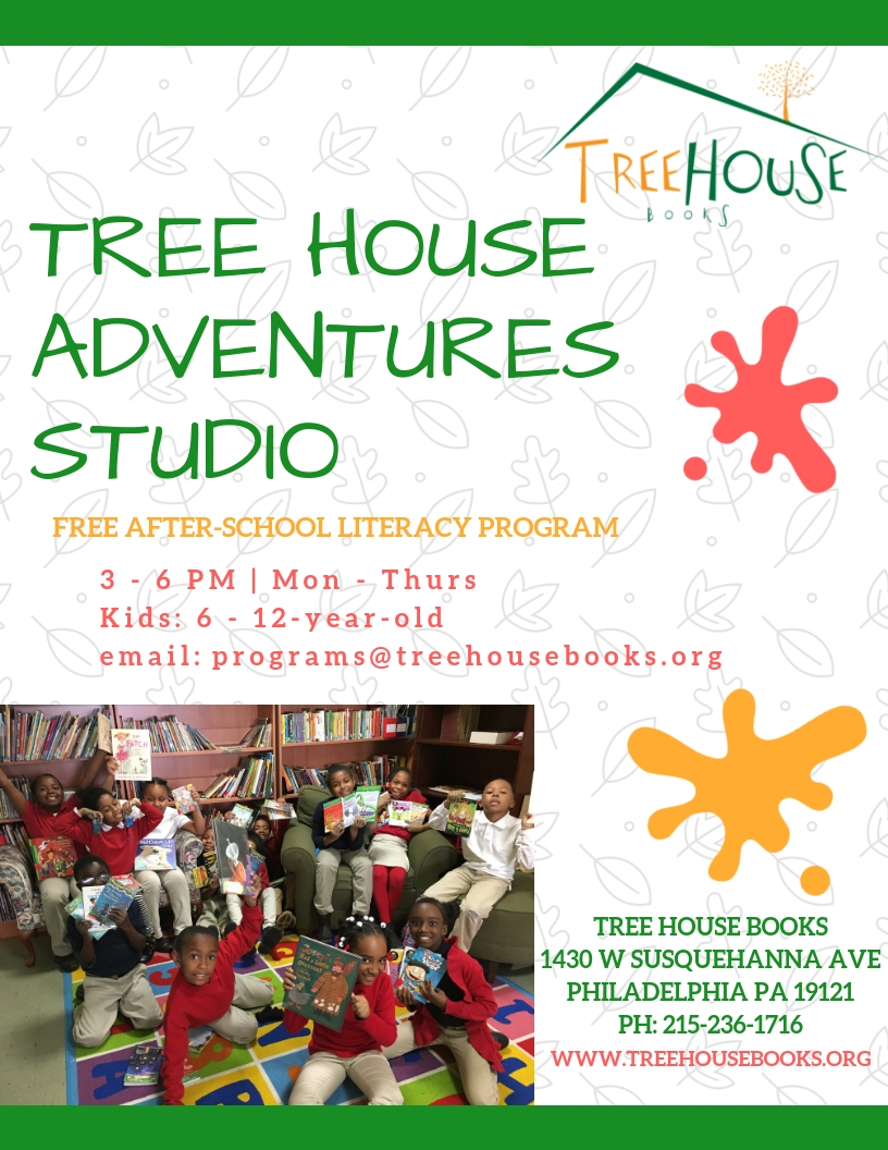 Tree House Adventures studio flyer