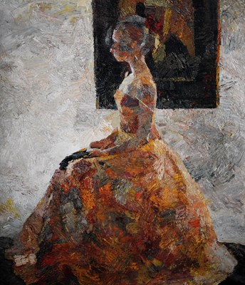 Painting by Ion Golubei, grade 11