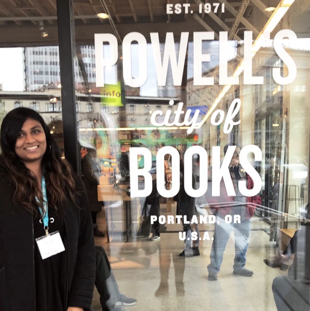 Riya Gandhi - AWP Portland, Powells Book Store